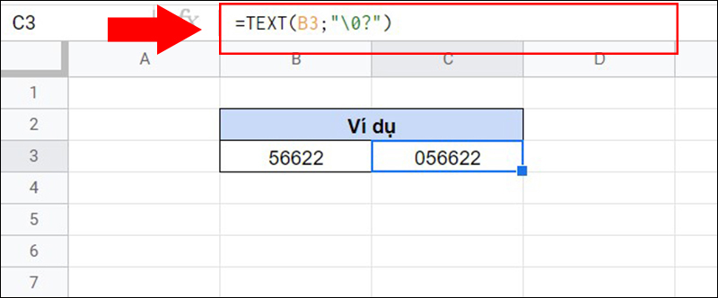 Sử dụng h&agrave;m TEXT